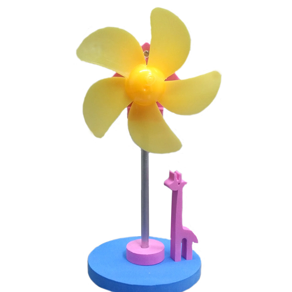 기린 풍력발전기 만들기 LED전구