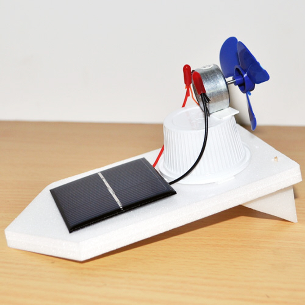 태양광 모터보트 만들기(5인용) 태양전지 에어보트